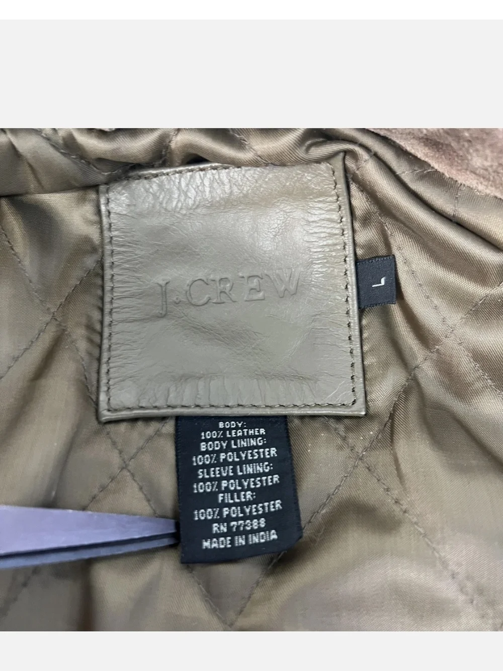 J. Crew Brown Suede Coat
